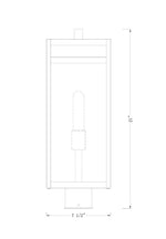 NURI luminaire extérieur noir 596PHBR-BK | Luminaire Plus.ca