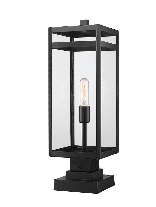 NURI luminaire extérieur noir 596PHBS-SQPM-BK | Luminaire Plus.ca