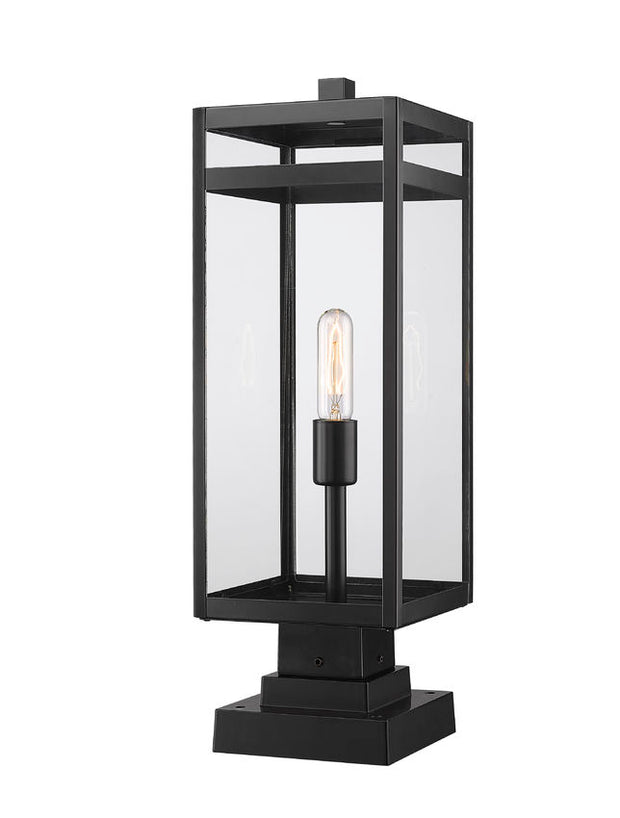 NURI luminaire extérieur noir 596PHBS-SQPM-BK | Luminaire Plus.ca