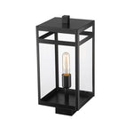 NURI luminaire extérieur noir 596PHMS-BK | Luminaire Plus.ca