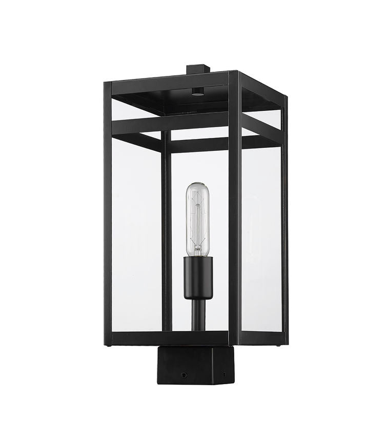 NURI luminaire extérieur noir 596PHMS-BK | Luminaire Plus.ca