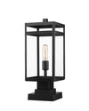 NURI luminaire extérieur noir 596PHMS-SQPM-BK | Luminaire Plus.ca