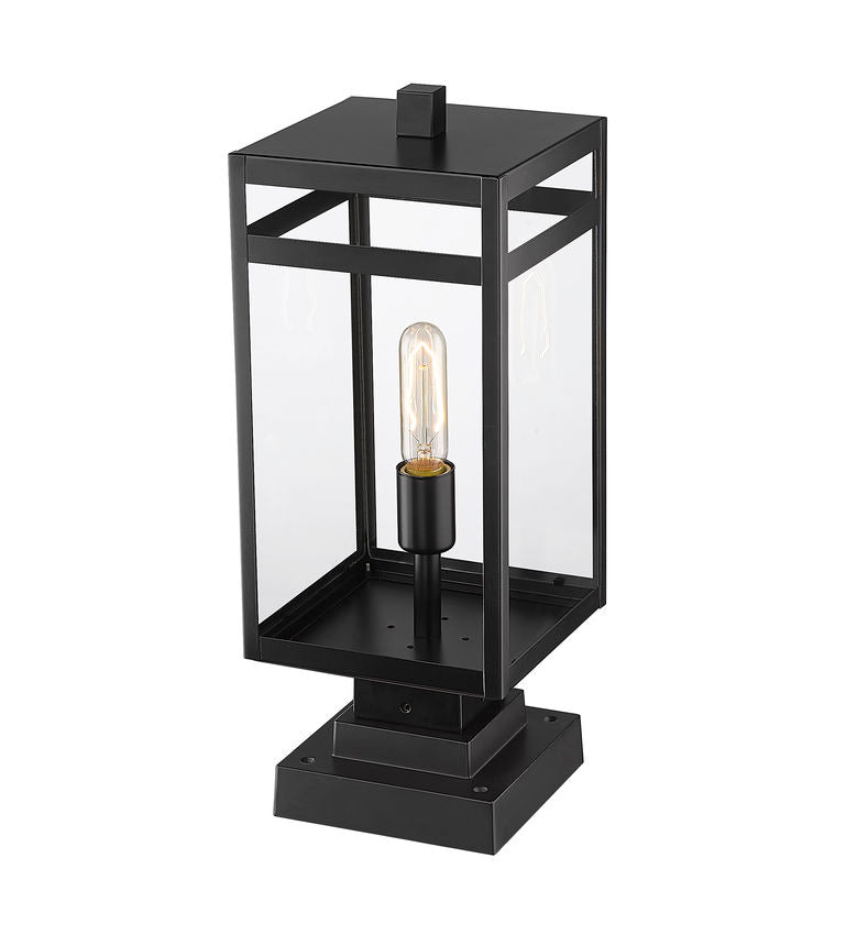 NURI luminaire extérieur noir 596PHMS-SQPM-BK | Luminaire Plus.ca