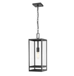 NURI luminaire suspendu extérieur noir 596CHB-BK | Luminaire Plus.ca