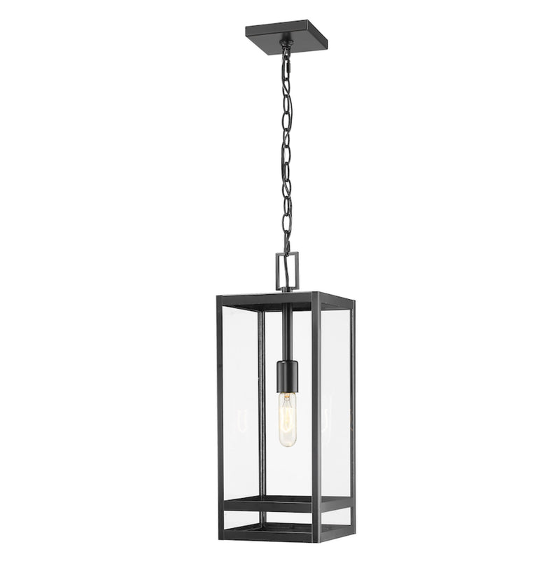 NURI luminaire suspendu extérieur noir 596CHB-BK