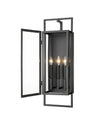 LUCIAN luminaire mural extérieur noir 598B-BK | Luminaire Plus.ca