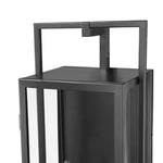 LUCIAN luminaire mural extérieur noir 598B-BK | Luminaire Plus.ca