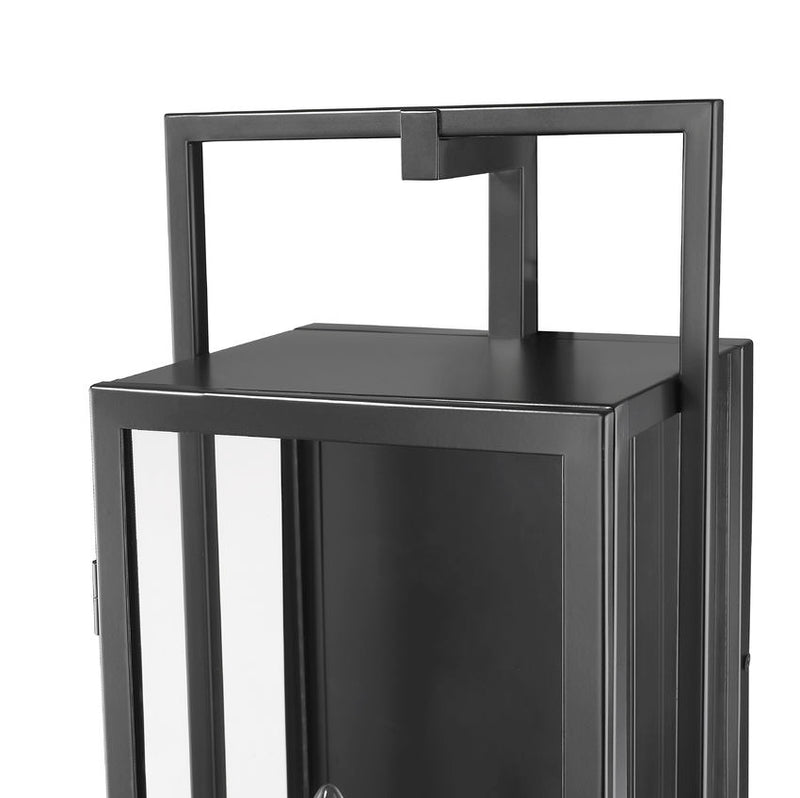 LUCIAN luminaire mural extérieur noir 598B-BK | Luminaire Plus.ca