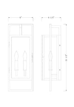 LUCIAN luminaire mural extérieur noir 598M-BK | Luminaire Plus.ca