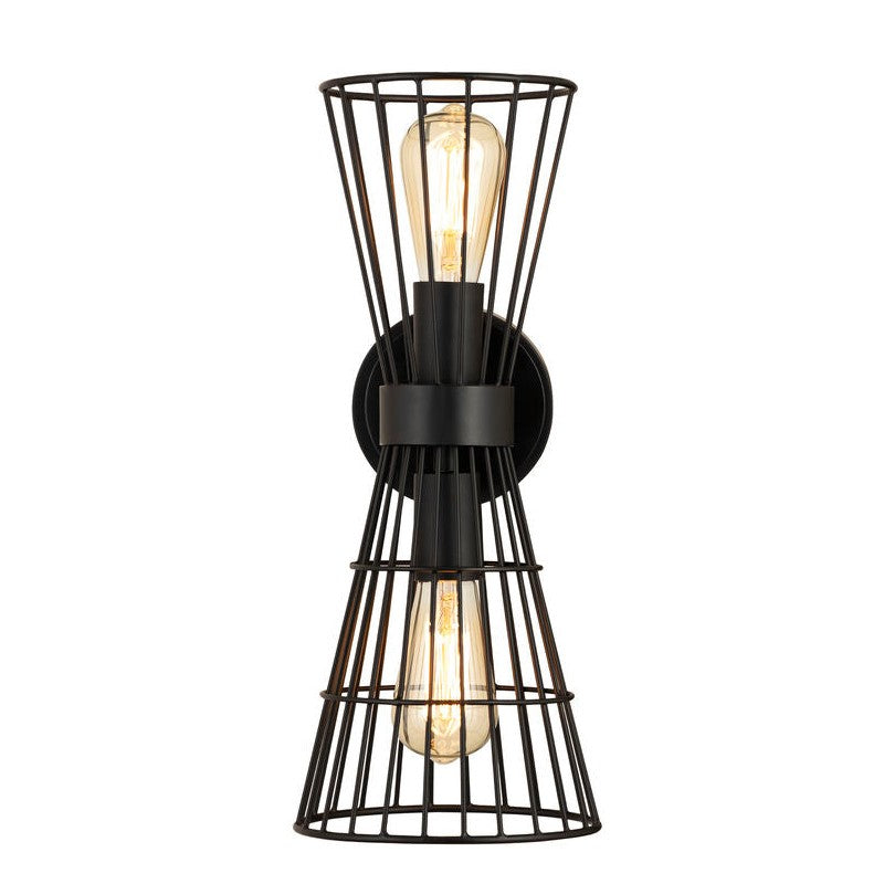 ALITO luminaire mural noir 6015-2S-MB | Luminaire Plus .ca