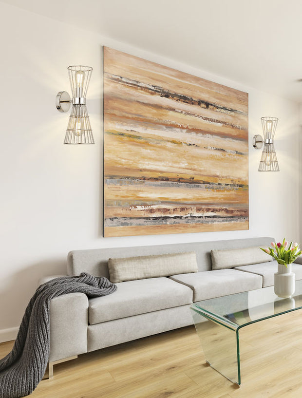 ALITO luminaire mural chrome 6015-2S-PN | Luminaire Plus.ca