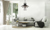 ALITO luminaire suspendu noir 6015-6MB | Luminaire Plus.ca