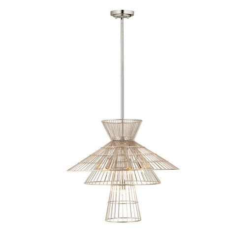 ALITO luminaire suspendu chrome 6015-6PN | Luminaire Plus.ca