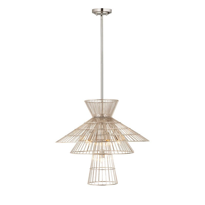 ALITO luminaire suspendu chrome 6015-6PN | Luminaire Plus.ca
