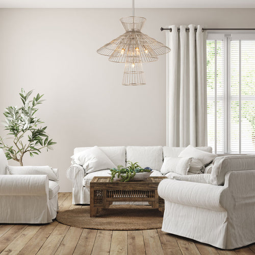 ALITO luminaire suspendu chrome 6015-8PN | Luminaire Plus.ca