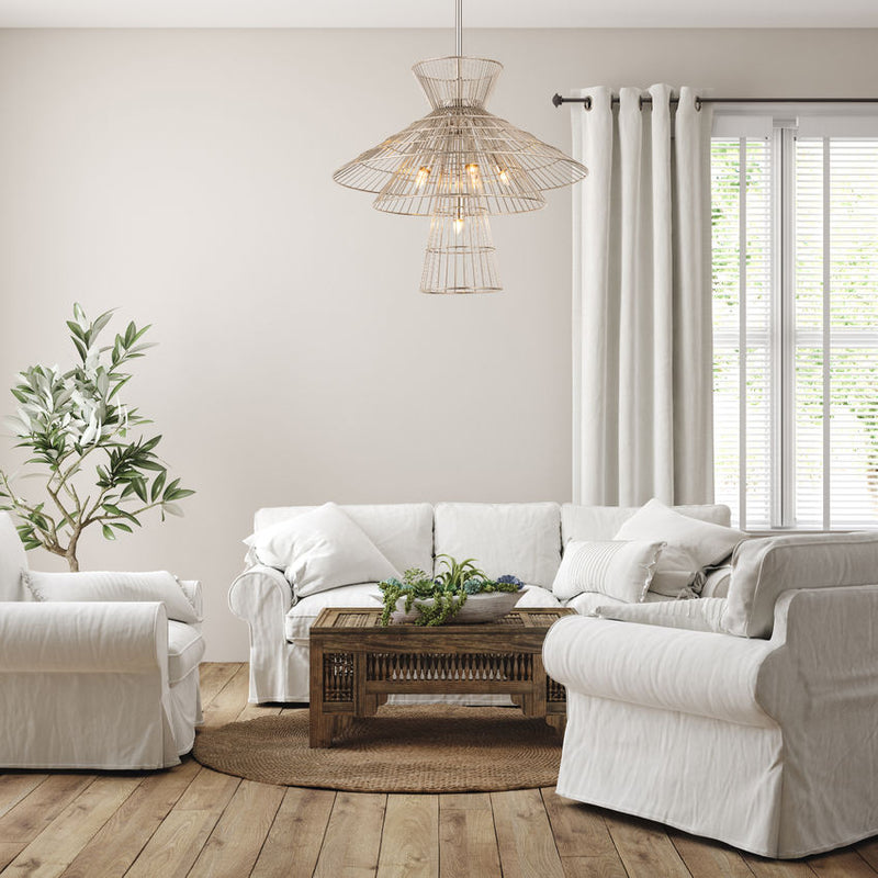 ALITO luminaire suspendu chrome 6015-8PN | Luminaire Plus.ca
