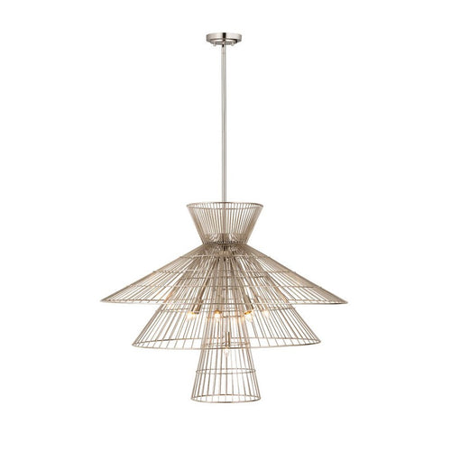 ALITO luminaire suspendu chrome 6015-8PN | Luminaire Plus.ca
