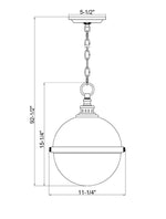 PEYTON luminaire suspendu 619MP | Luminaire Plus.ca