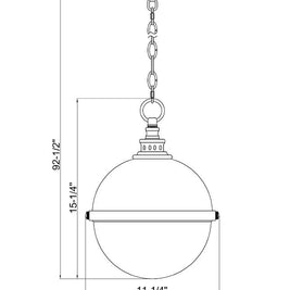 PEYTON luminaire suspendu 619MP | Luminaire Plus.ca