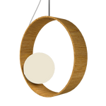 SFERA luminaire suspendu en bois du Brésil 620