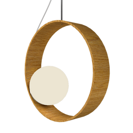 SFERA luminaire suspendu en bois du Brésil 620 | Luminaire Plus.ca