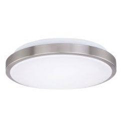 Luminaire plafonnier nickel brossé 68041