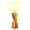 SPIN lampe de table en bois du Brésil 7044 | Luminaire Plus.ca