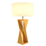 SPIN lampe de table en bois du Brésil 7044 | Luminaire Plus.ca