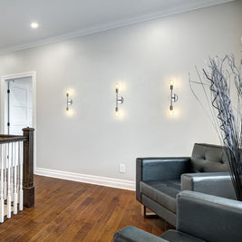 MODERNISTE luminaire mural chrome IL-108A | Luminaire Plus.ca