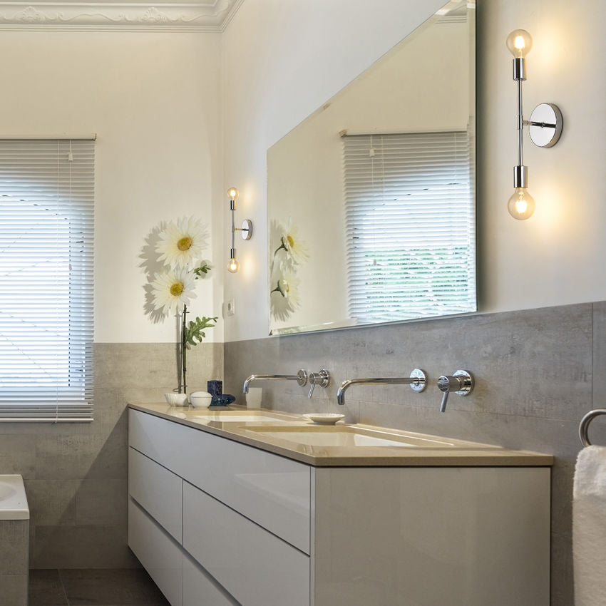 MODERNISTE luminaire mural chrome IL-108A | Luminaire Plus.ca