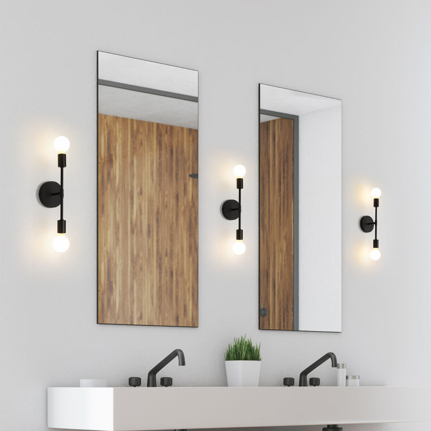 MODERNISTE luminaire mural noir IL-108B | Luminaire Plus.ca