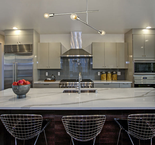 MODERNISTE luminaire suspendu chrome IL-108C | Luminaire Plus.ca