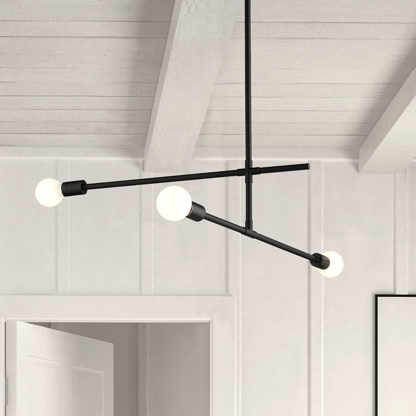 MODERNISTE luminaire suspendu noir IL-108D | Luminaire Plus.ca