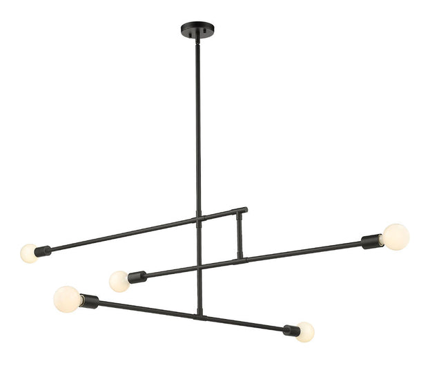 MODERNISTE luminaire suspendu noir 731-5MB | Luminaire Plus.ca