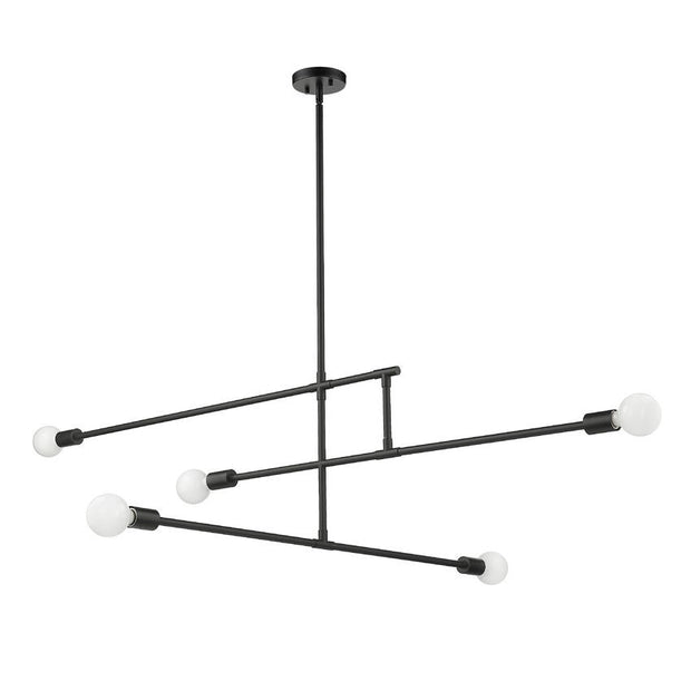 MODERNISTE luminaire suspendu noir 731-5MB | Luminaire Plus.ca