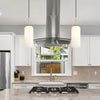 MONTY luminaire suspendu nickel brossé 732P17-BN | Luminaire Plus.ca