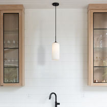 MONTY luminaire suspendu noir 732P17-MB | Luminaire Plus.ca