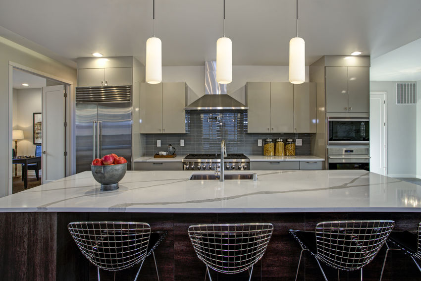 MONTY luminaire suspendu nickel brossé 732P22-BN | Luminaire Plus.ca