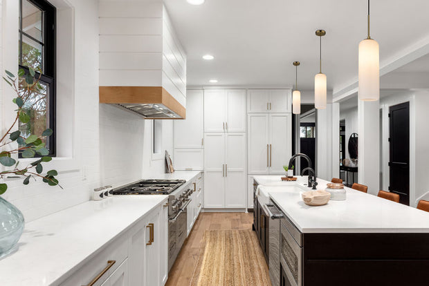 MONTY luminaire suspendu doré 732P22-HBR | Luminaire Plus.ca