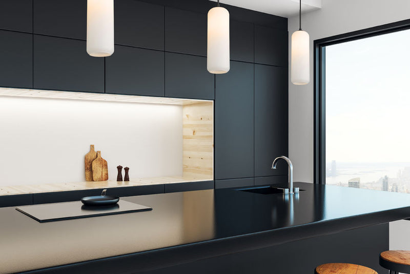 MONTY luminaire suspendu noir 732P22-MB | Luminaire Plus.ca