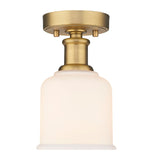 BRYANT luminaire plafonnier doré 733F1-HBR | Luminaire Plus.ca