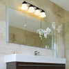 VAUGHN luminaire mural noir et verre blanc 735-4V-MB