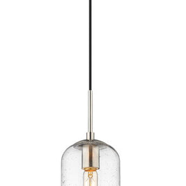 MONTY luminaire suspendu nickel brossé 738P17-BN | Luminaire Plus.ca