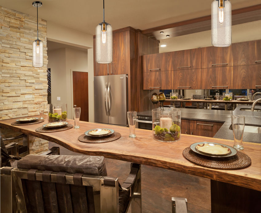 MONTY luminaire suspendu nickel brossé 738P17-BN | Luminaire Plus.ca