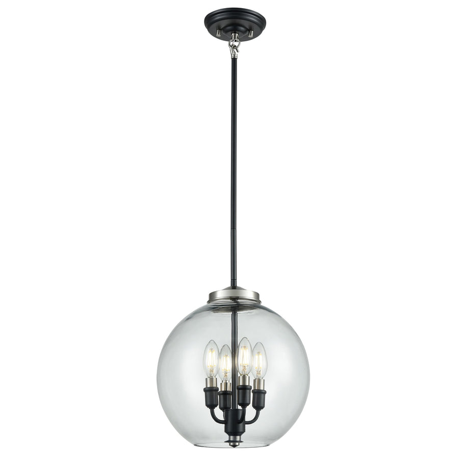 FRONTENAC luminaire suspendu graphite DVP35048MF+GR-CL | Luminaire Plus.ca