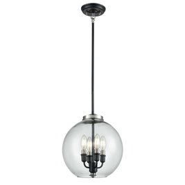 FRONTENAC luminaire suspendu graphite DVP35048MF+GR-CL | Luminaire Plus.ca