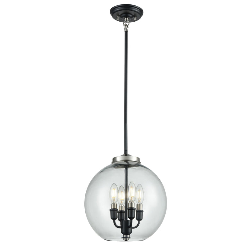 FRONTENAC luminaire suspendu graphite DVP35048MF+GR-CL
