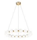 ONI luminaire suspendu doré C83425OG