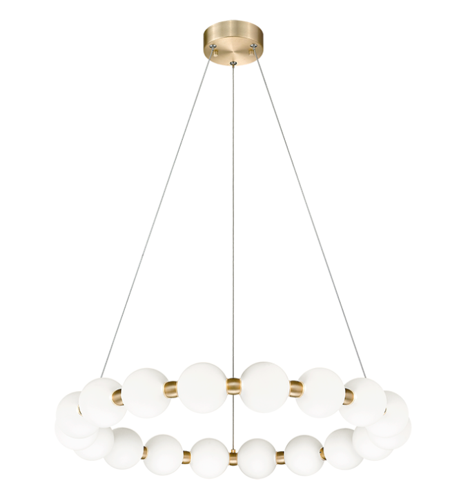 ONI luminaire suspendu doré C83425OG | Luminaire Plus.ca