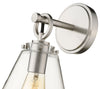 HARPER luminaire mural nickel brossé 806-1S-BN | Luminaire Plus.ca